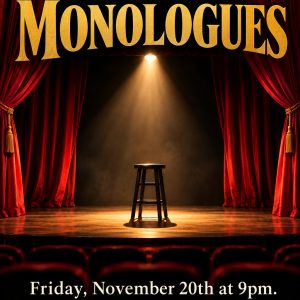 Cartel de A Night of Monologues en Teatro La Madrilera